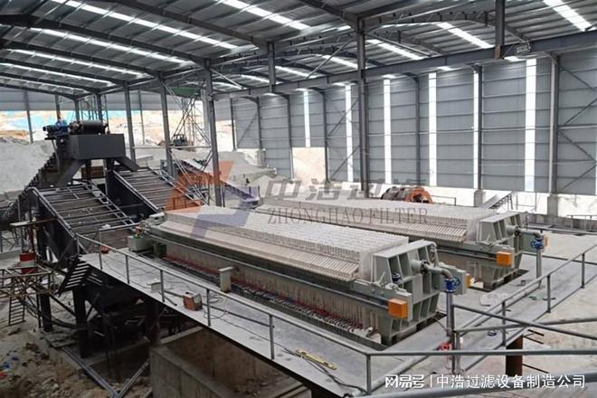矿山用板框压滤机选型原则及注意事项