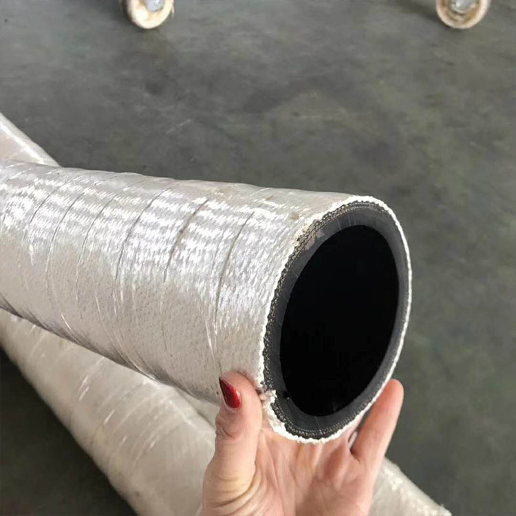 耐火阻燃胶管 防火石棉胶管 夹布电厂用水冷电缆橡耐高温大口径橡