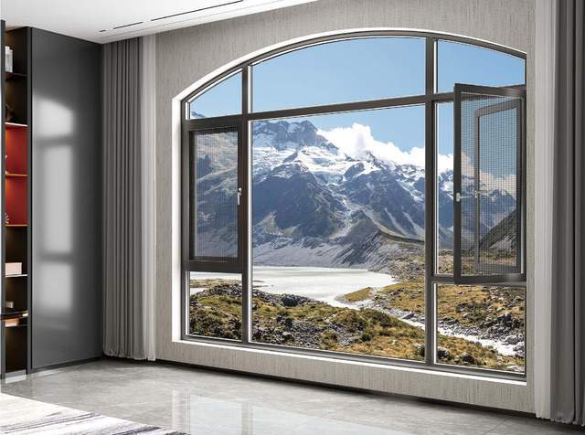 选断桥铝窗户注意隔热条达54mm是性能关键